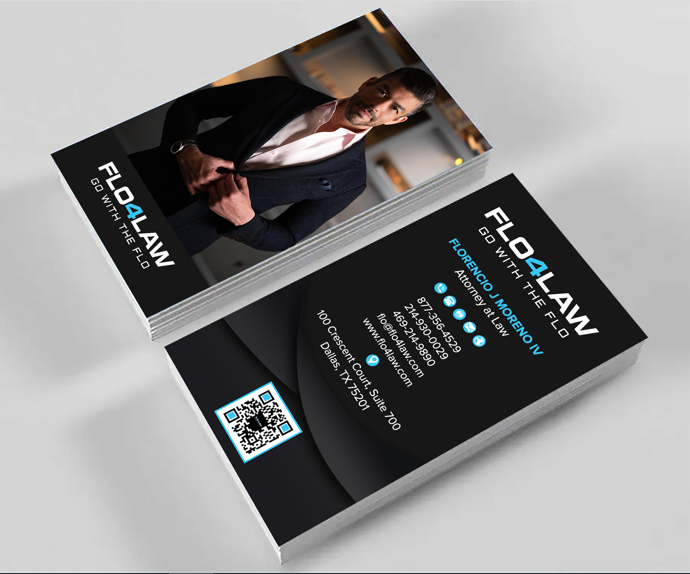 Business Card Design by sadikul islam for Florencio J Moreno IV | Design #32842584