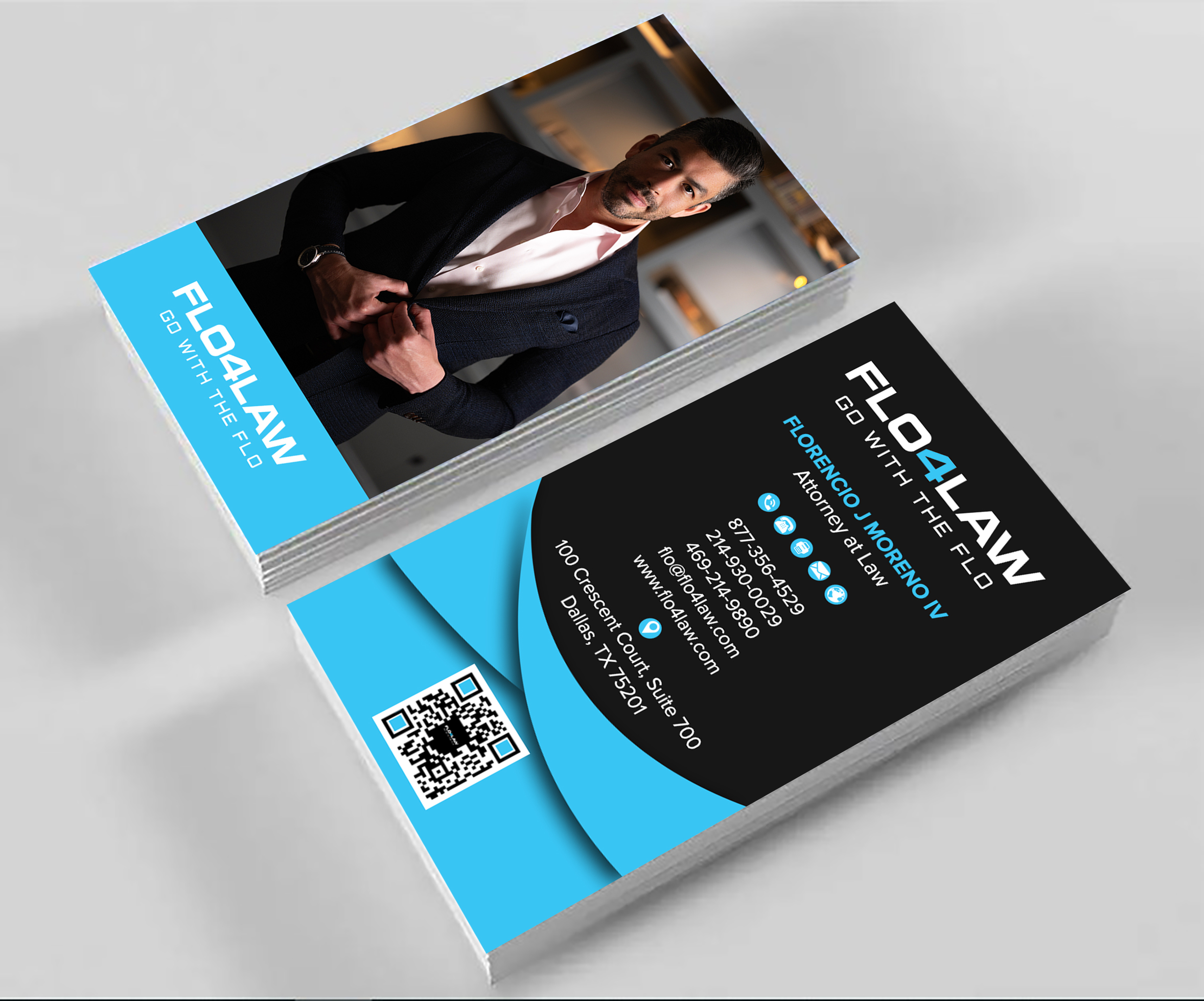 Business Card Design by sadikul islam for Florencio J Moreno IV | Design #32842691