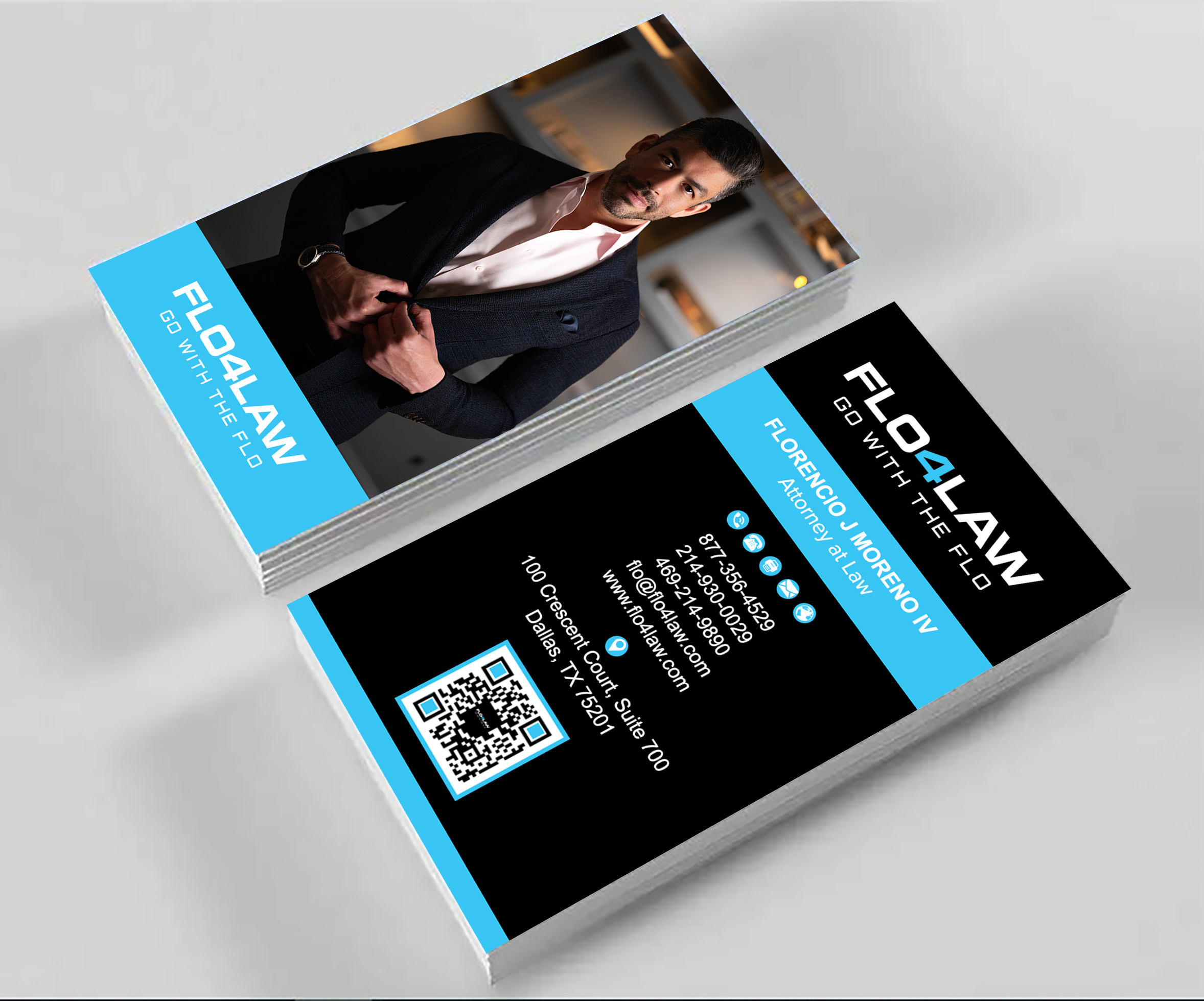 Business Card Design by sadikul islam for Florencio J Moreno IV | Design #32842762