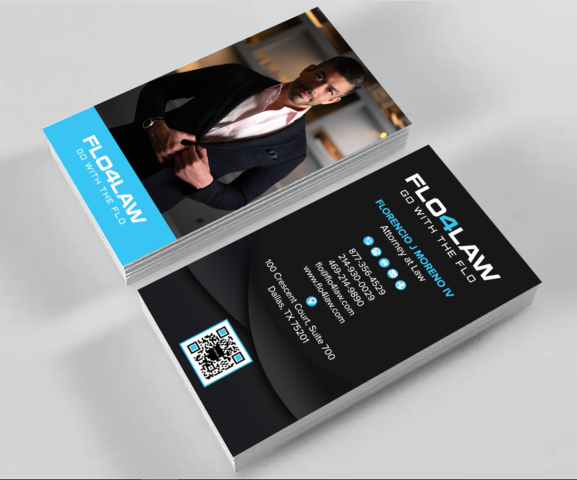 Diseño de Tarjeta de Presentación por sadikul islam para Florencio J Moreno IV | Diseño #32848222