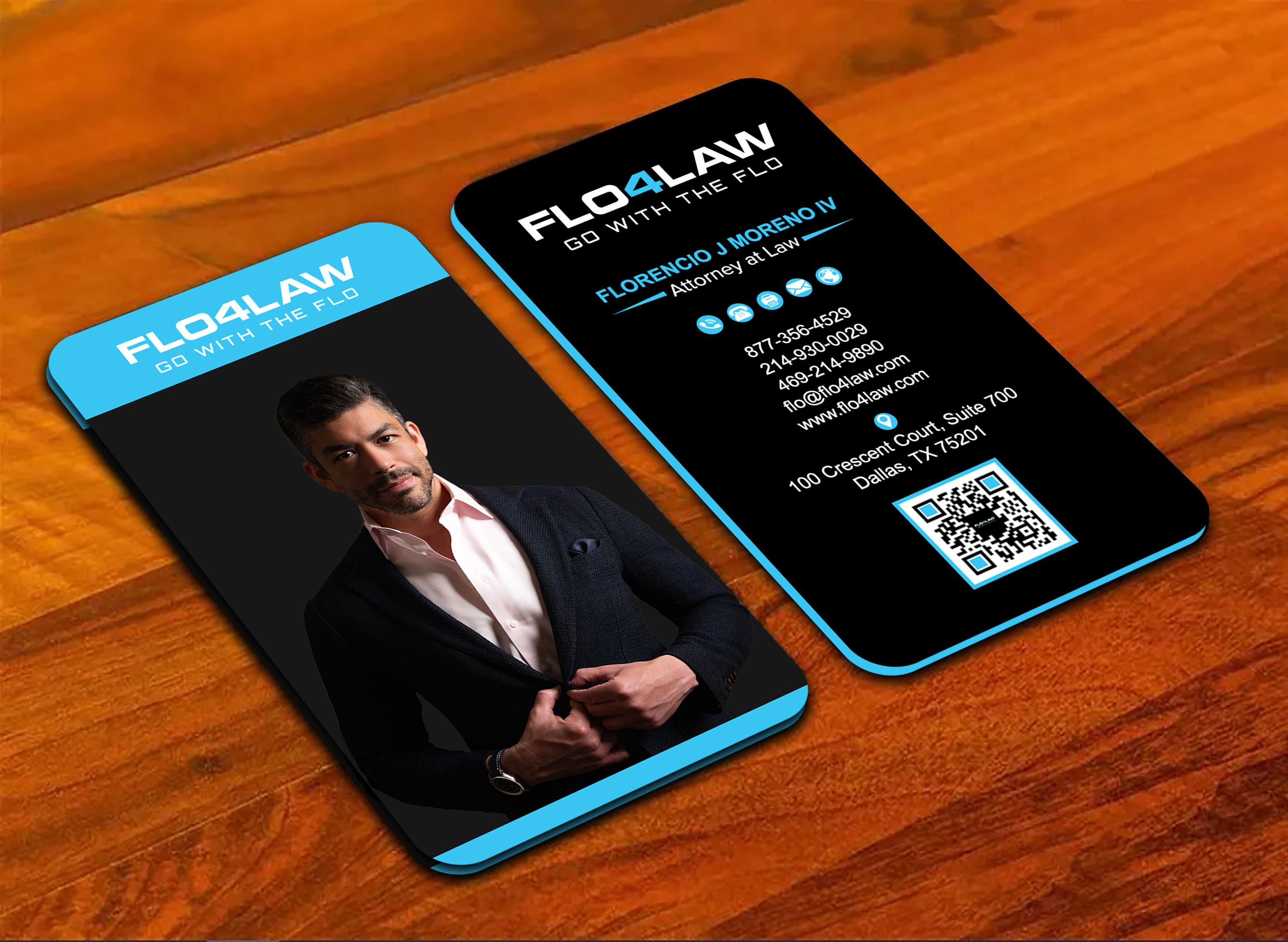 Diseño de Tarjeta de Presentación por sadikul islam para Florencio J Moreno IV | Diseño #32848266