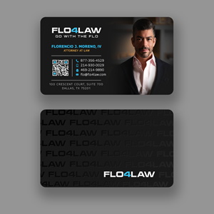 Business Card Design by Andrés Sebastián for Florencio J Moreno IV | Design #32853941