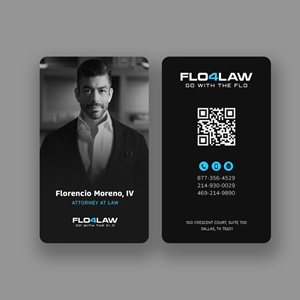 Business Card Design by Andrés Sebastián for Florencio J Moreno IV | Design: #32854196