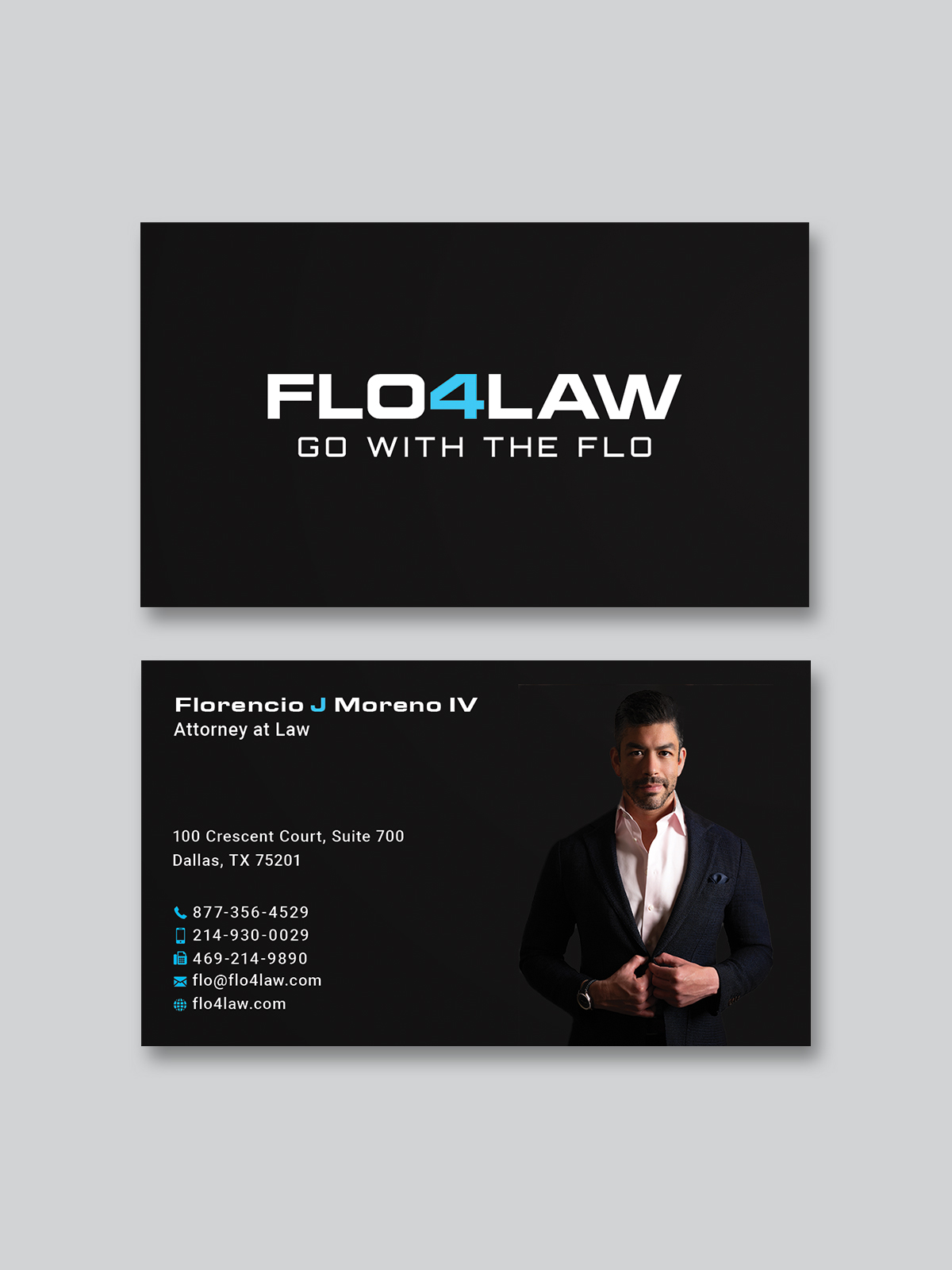 Business Card Design by Creative Moon Design for Florencio J Moreno IV | Design #32839502