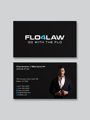 Business Card Design by Creative Moon Design for Florencio J Moreno IV | Design: #32839502