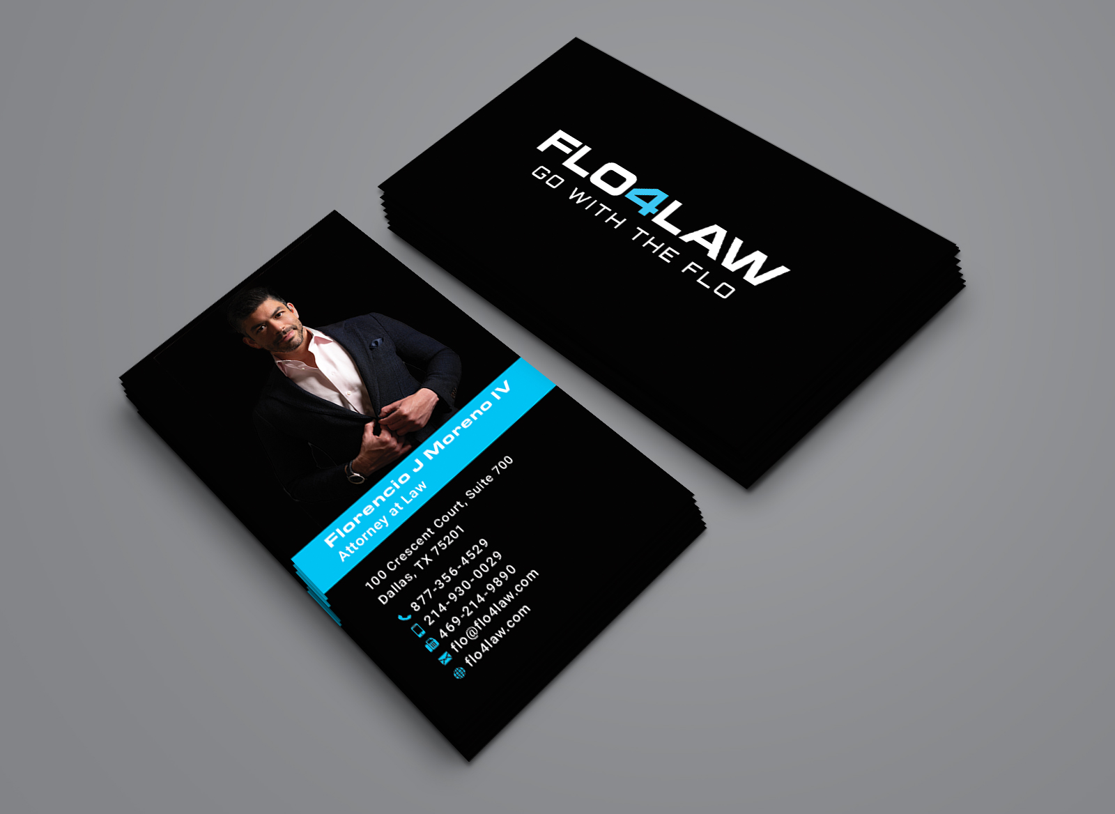 Diseño de Tarjeta de Presentación por Creative Moon Design para Florencio J Moreno IV | Diseño #32861435