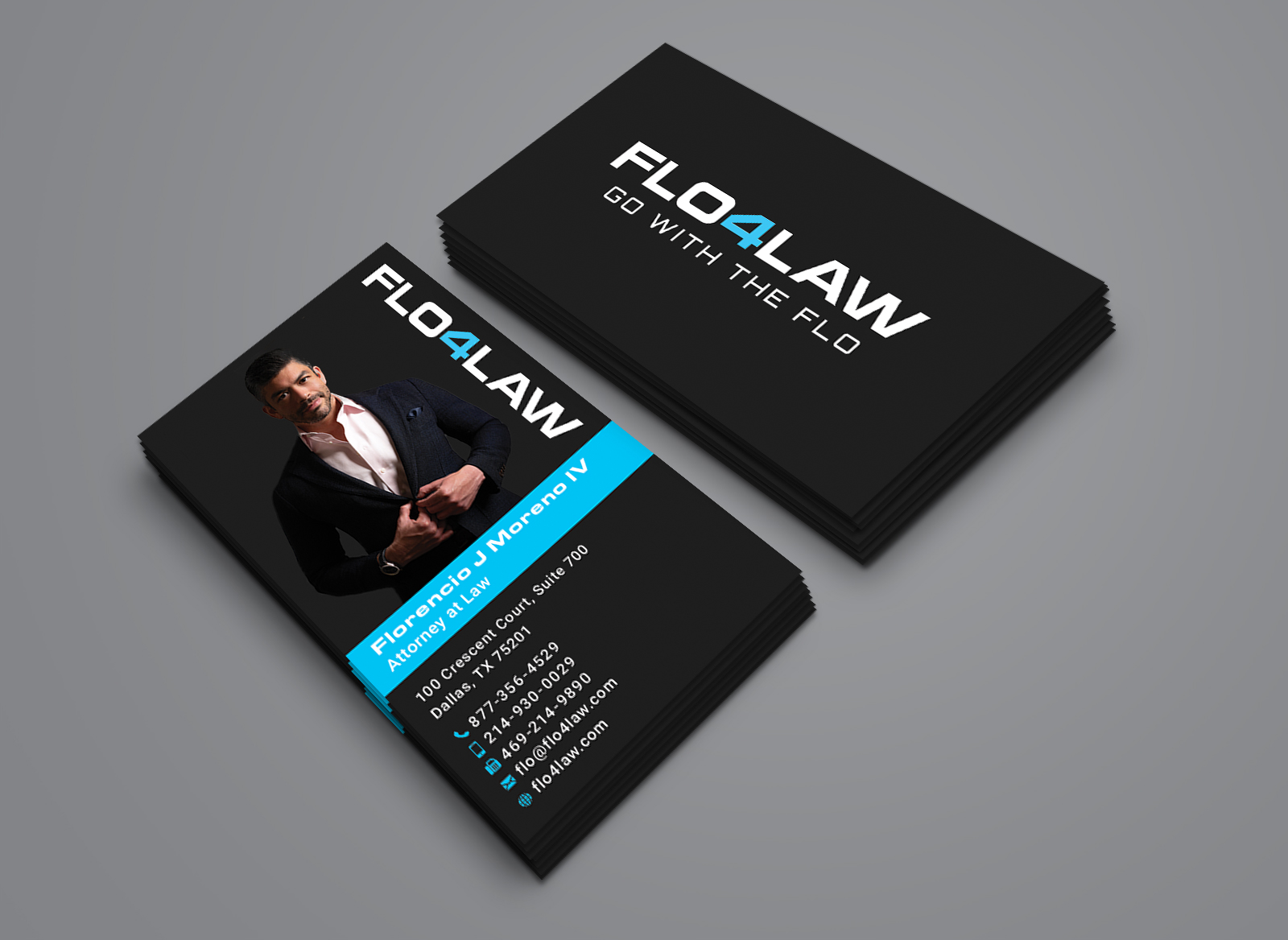 Diseño de Tarjeta de Presentación por Creative Moon Design para Florencio J Moreno IV | Diseño #32861499