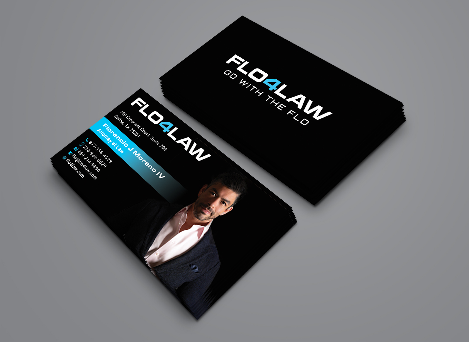 Business Card Design by Creative Moon Design for Florencio J Moreno IV | Design #32861502