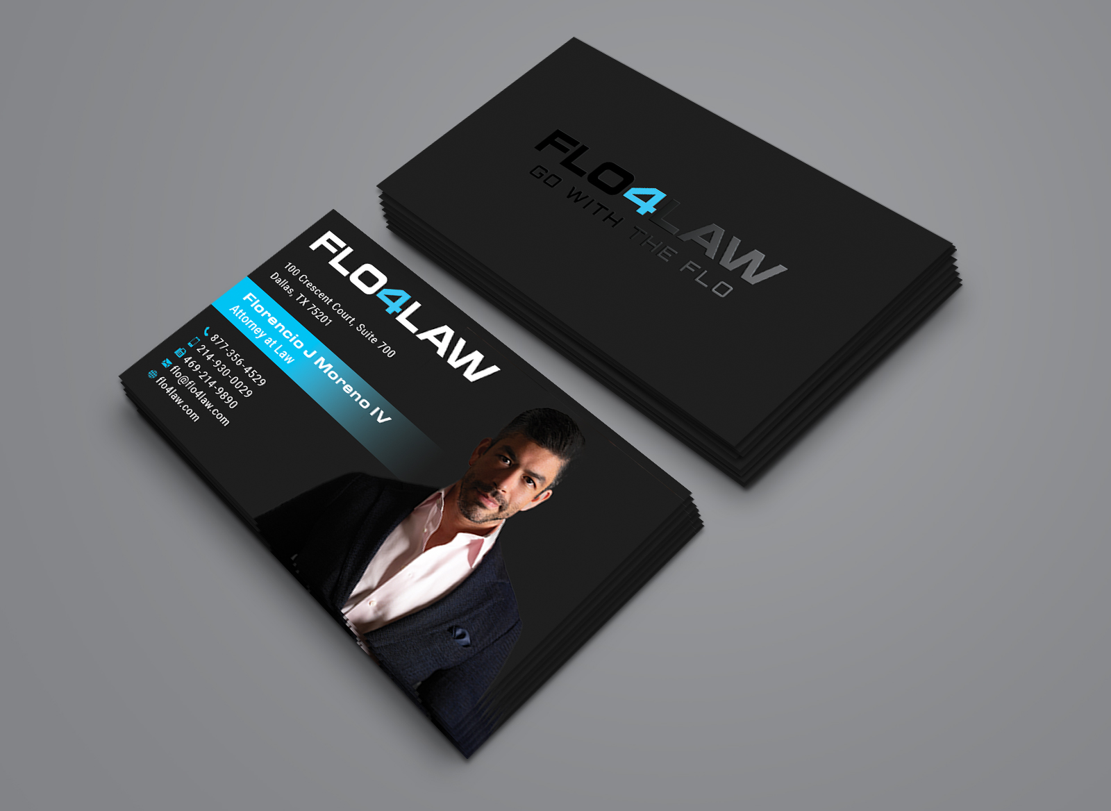 Business Card Design by Creative Moon Design for Florencio J Moreno IV | Design #32861503