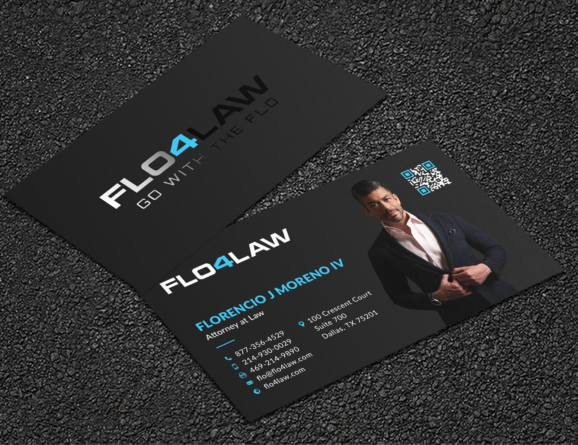 Business Card Design by Sun Moon Graphic Designer for Florencio J Moreno IV | Design #32841586