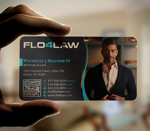 Business Card Design by DesignerShahadat for Florencio J Moreno IV | Design: #32852792