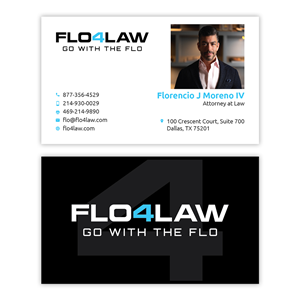 Business Card Design by YourLogoMaster for Florencio J Moreno IV | Design: #32844383