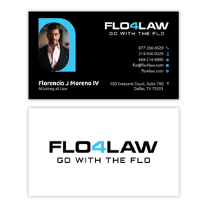 Business Card Design by YourLogoMaster for Florencio J Moreno IV | Design: #32844384