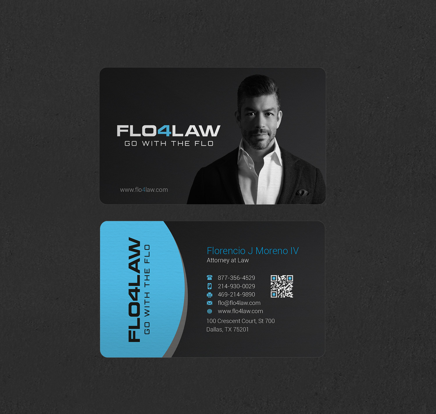 Business Card Design by INDIAN_Ashok for Florencio J Moreno IV | Design #32857882