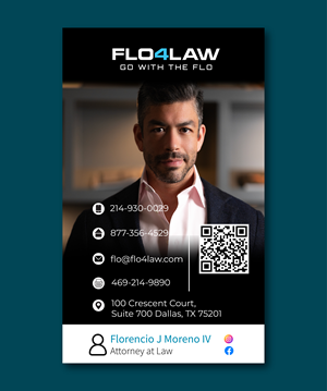 Visitenkarten-Design von creativeyalladesign für Florencio J Moreno IV | Design: #32842083