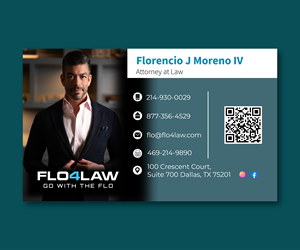 Business Card Design by creativeyalladesign for Florencio J Moreno IV | Design: #32842085