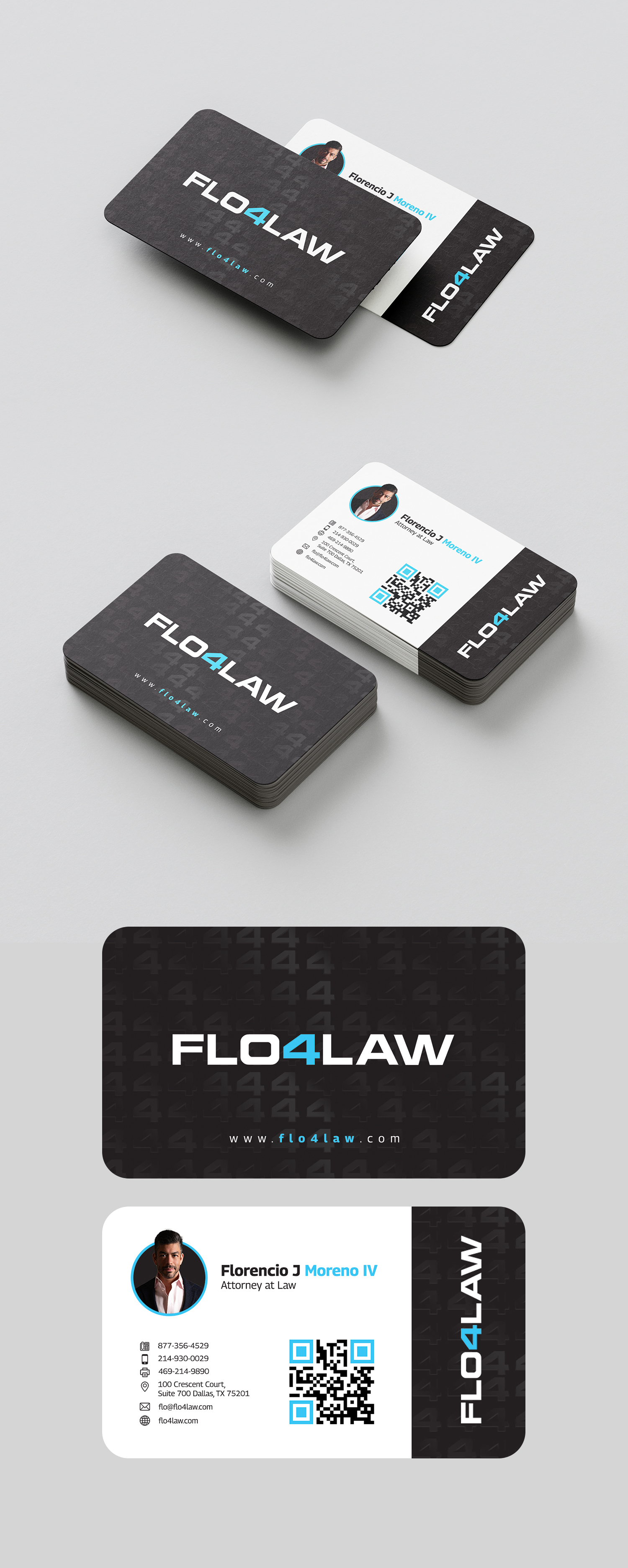 Business Card Design by Deepak_9_Malhotra for Florencio J Moreno IV | Design #32875438
