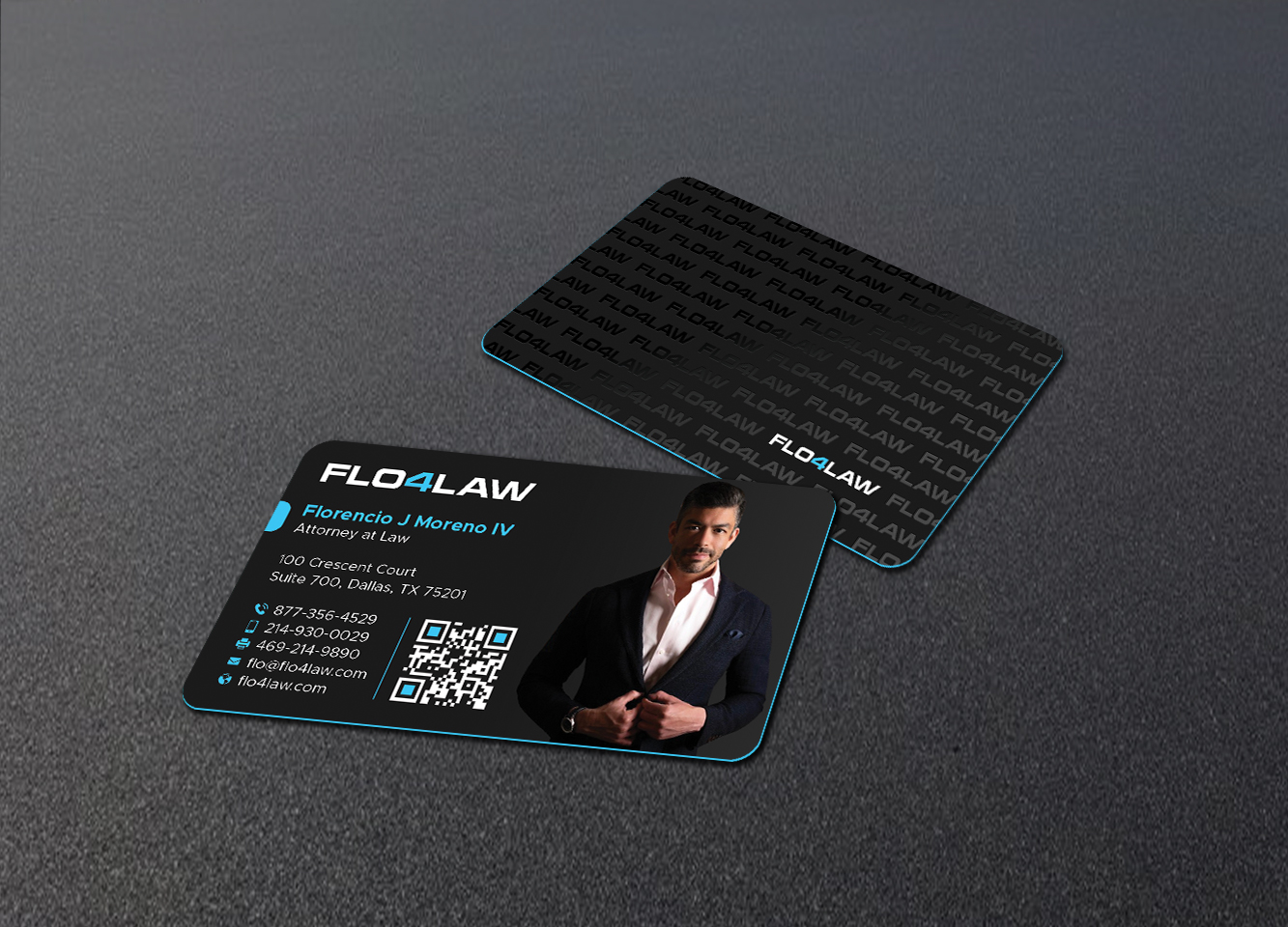 Visitenkarten-Design von DesignShout für Florencio J Moreno IV | Design #32844908