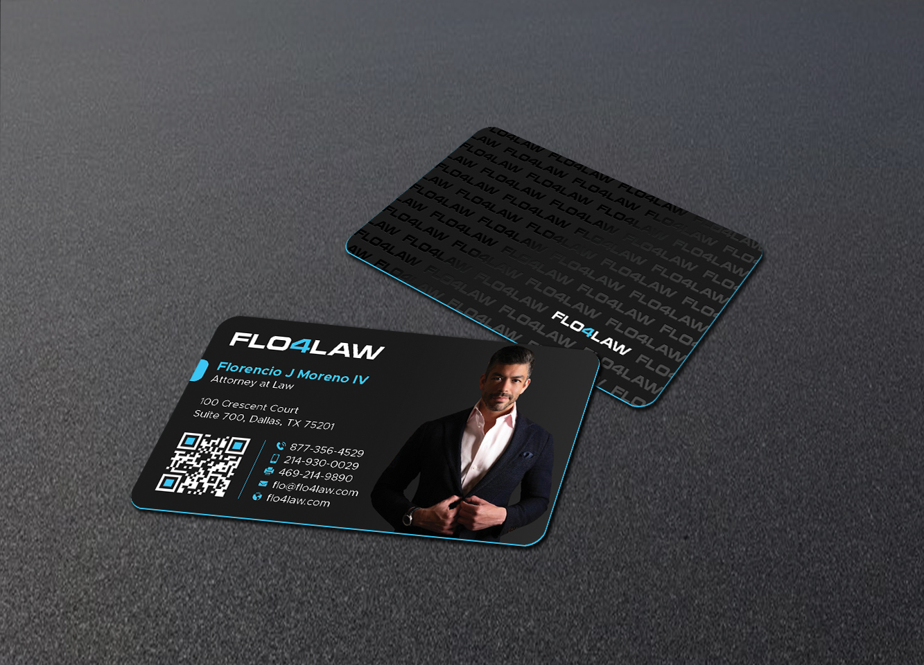 Visitenkarten-Design von DesignShout für Florencio J Moreno IV | Design #32844910