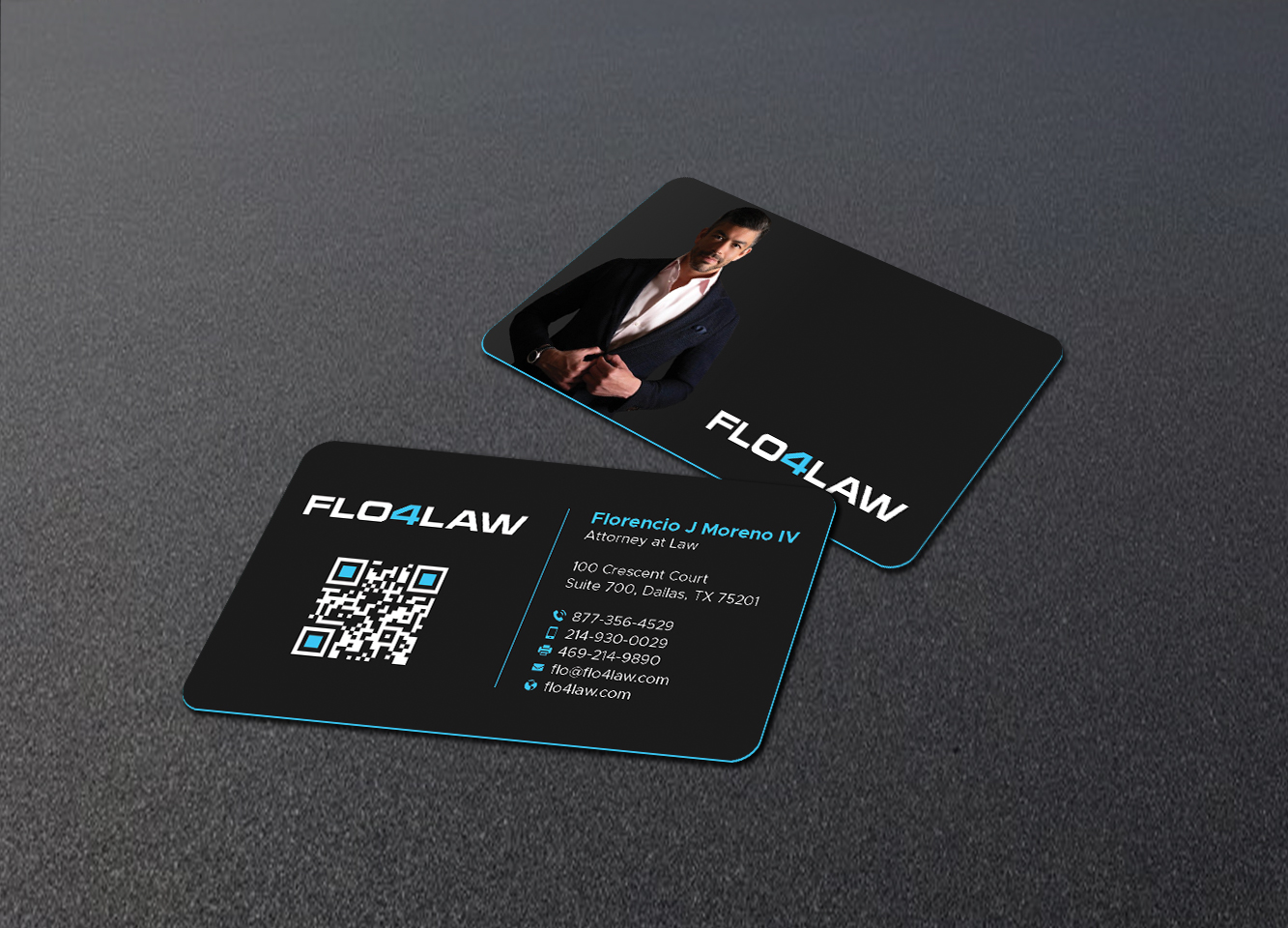 Visitenkarten-Design von DesignShout für Florencio J Moreno IV | Design #32844970