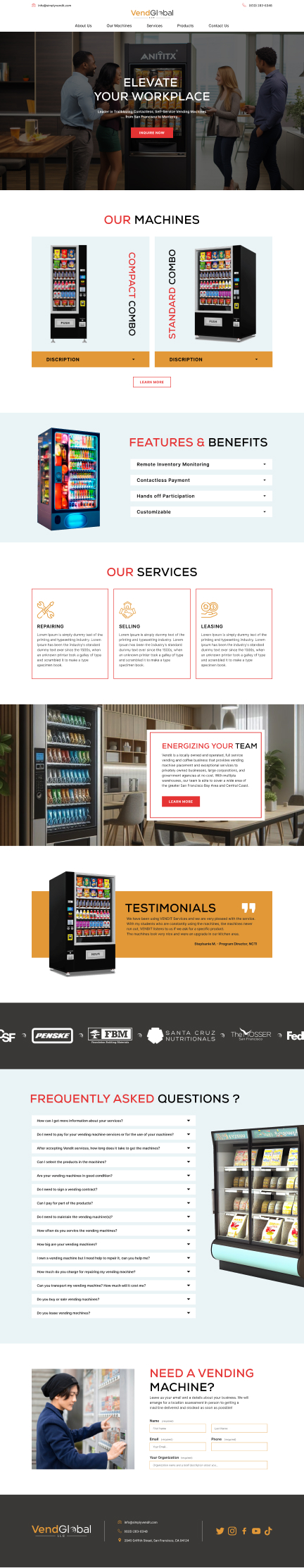 Web Design by Hafsa Fatymah for this project | Design #32882890