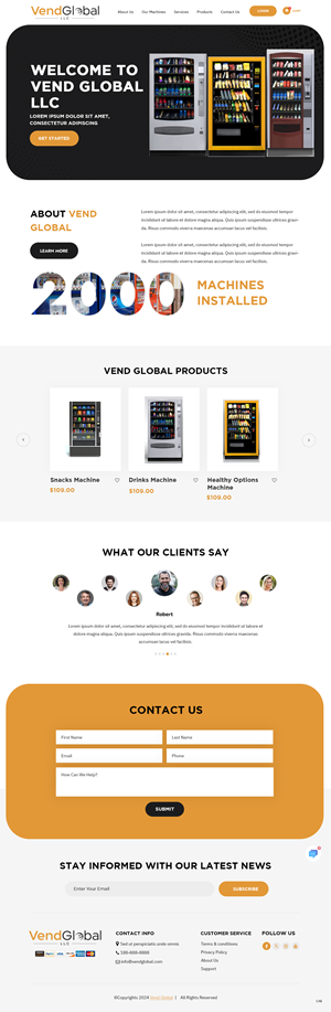 Web Design par pb pour ce projet | Design : #32853075