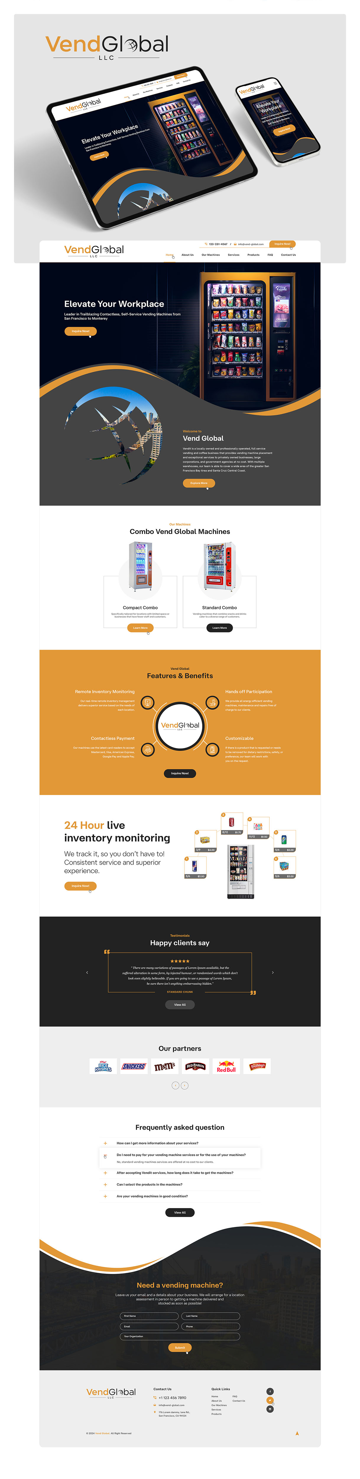 Web Design by Ved Web Services for this project | Design #32852222