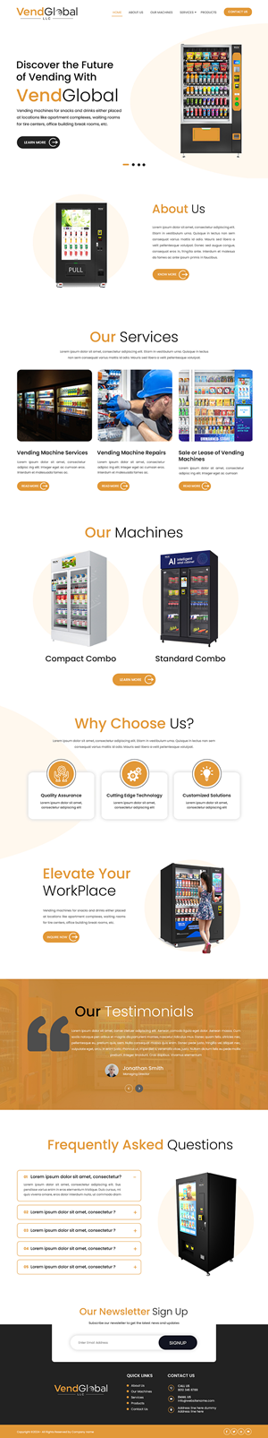 Web Design by Creations Box 2015 for this project | Design #32858220