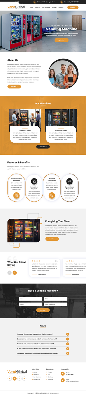 Web Design by sai.designer87 for this project | Design: #32853377