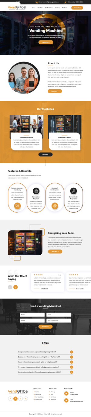 Web Design by sai.designer87 for this project | Design: #32853378