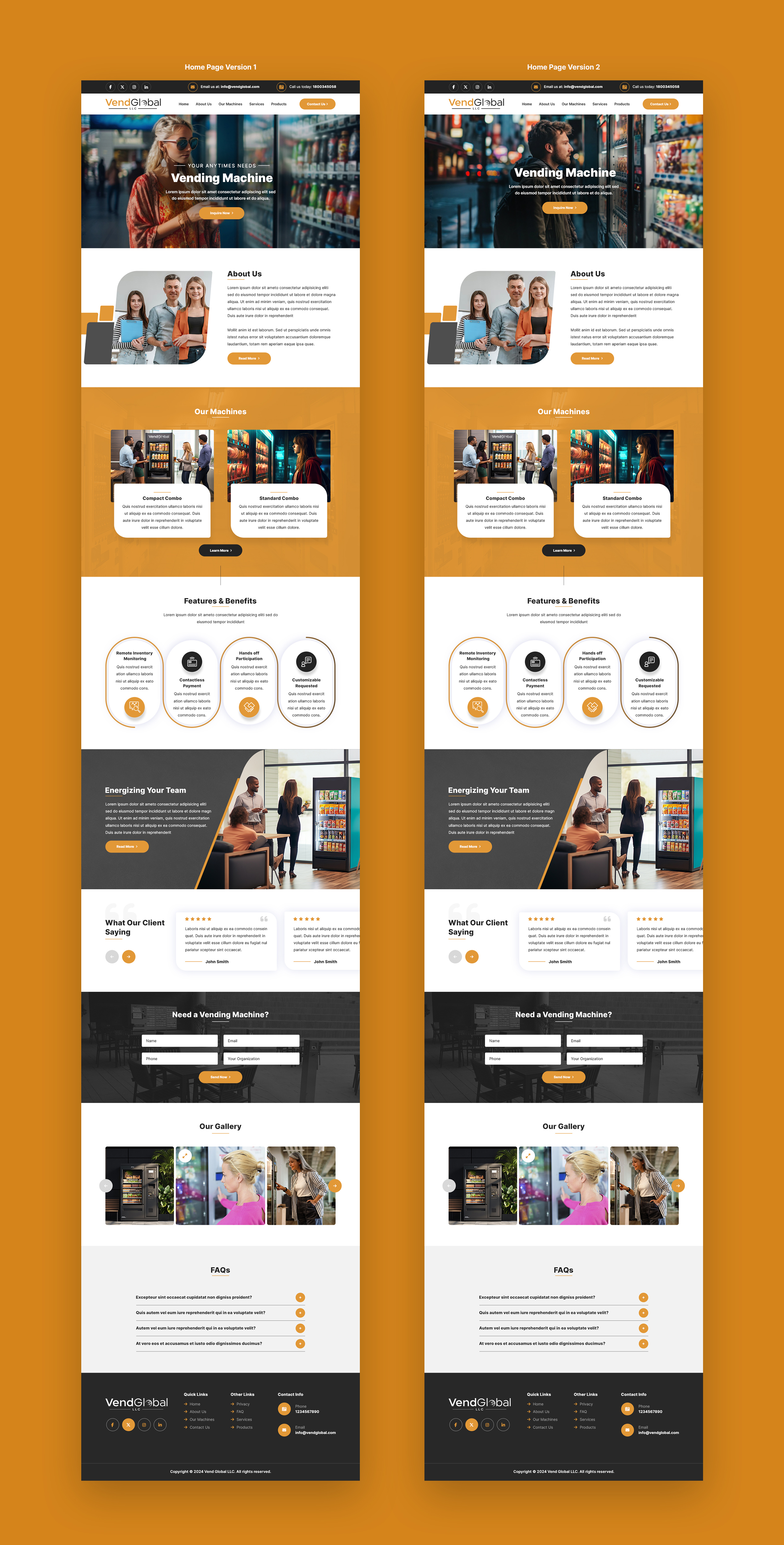 Web Design by sai.designer87 for this project | Design #32863002