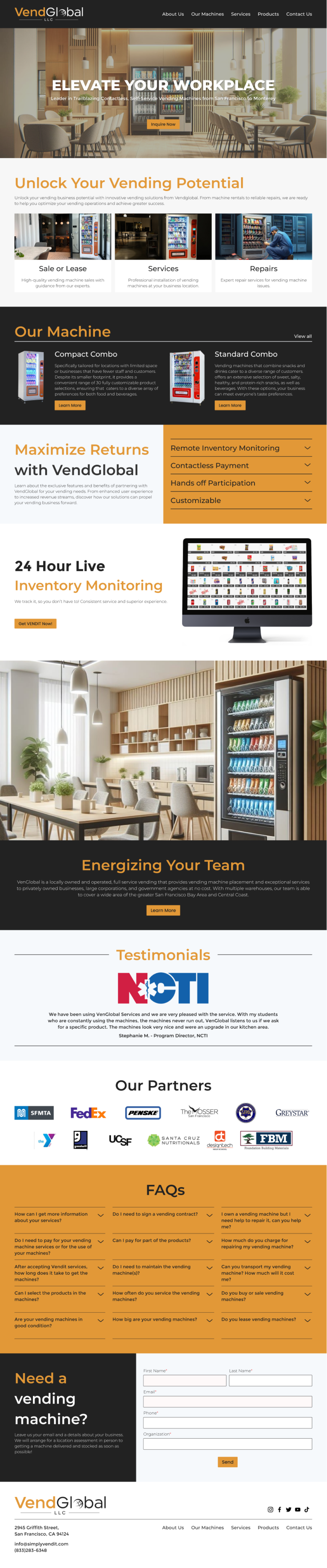 Web Design by Taufik H for this project | Design #32865659