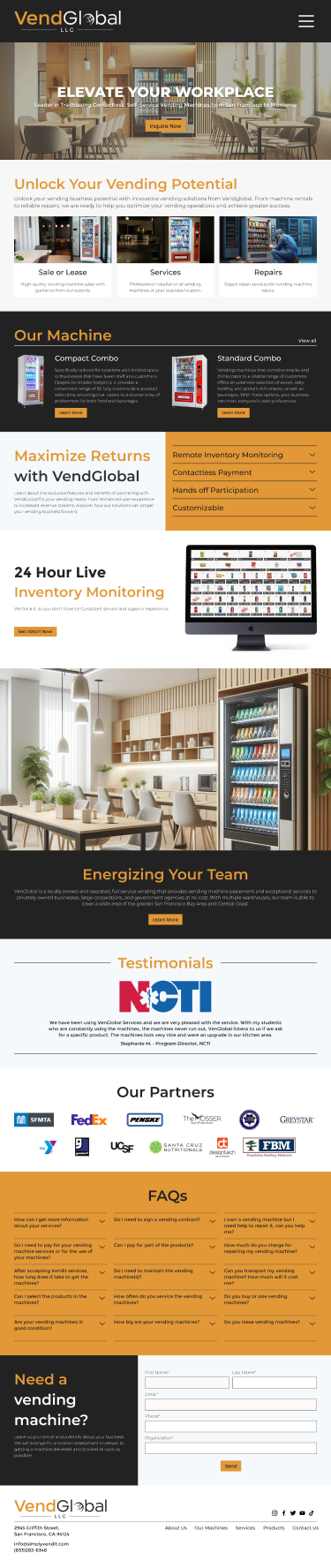 Web Design by Taufik H for this project | Design #32865660