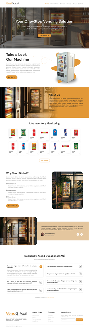 Web Design par Taufik H pour ce projet | Design : #32865690
