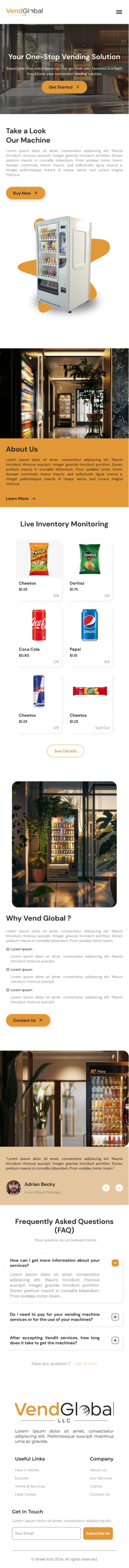 Web Design by Taufik H for this project | Design #32865691