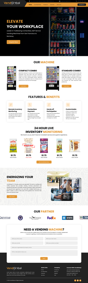 Web Design par Taufik H pour ce projet | Design : #32865742