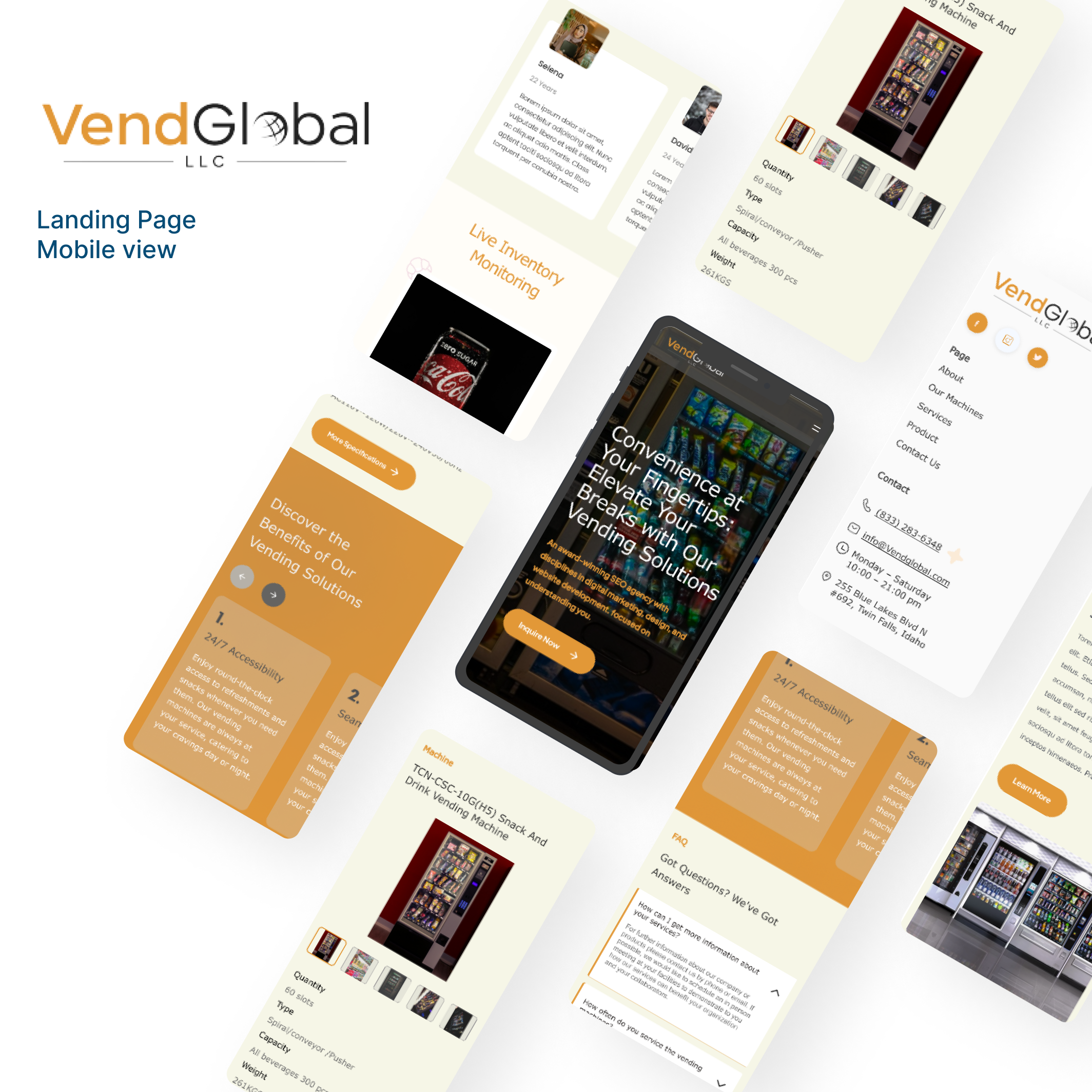 Diseño Web por Taufik H para este proyecto | Diseño #32865884