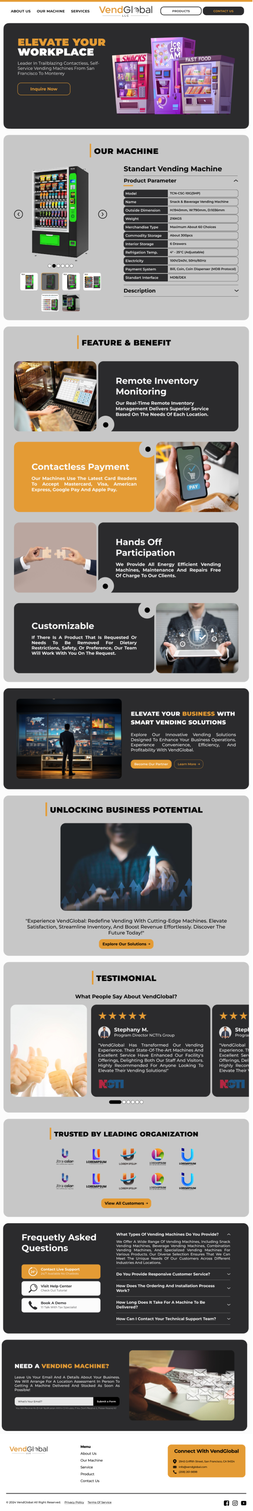 Diseño Web por Taufik H para este proyecto | Diseño #32878346