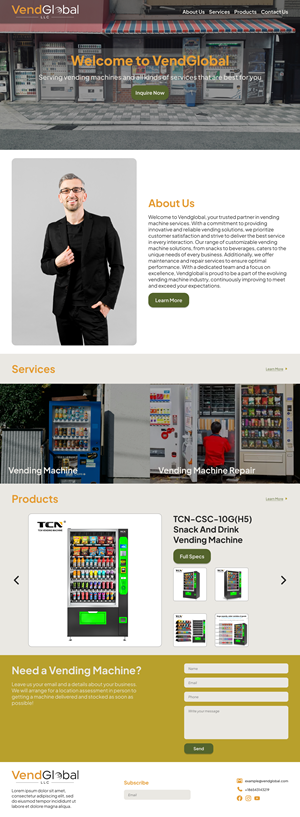 Web Design by Taufik H for this project | Design: #32878446