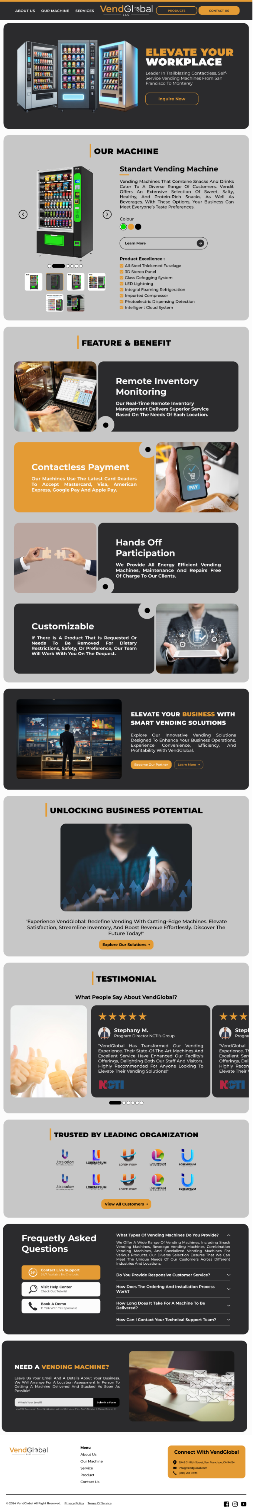 Diseño Web por Taufik H para este proyecto | Diseño #32899880