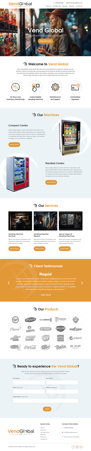 Web Design by Starlyn DS for this project | Design: #32850418