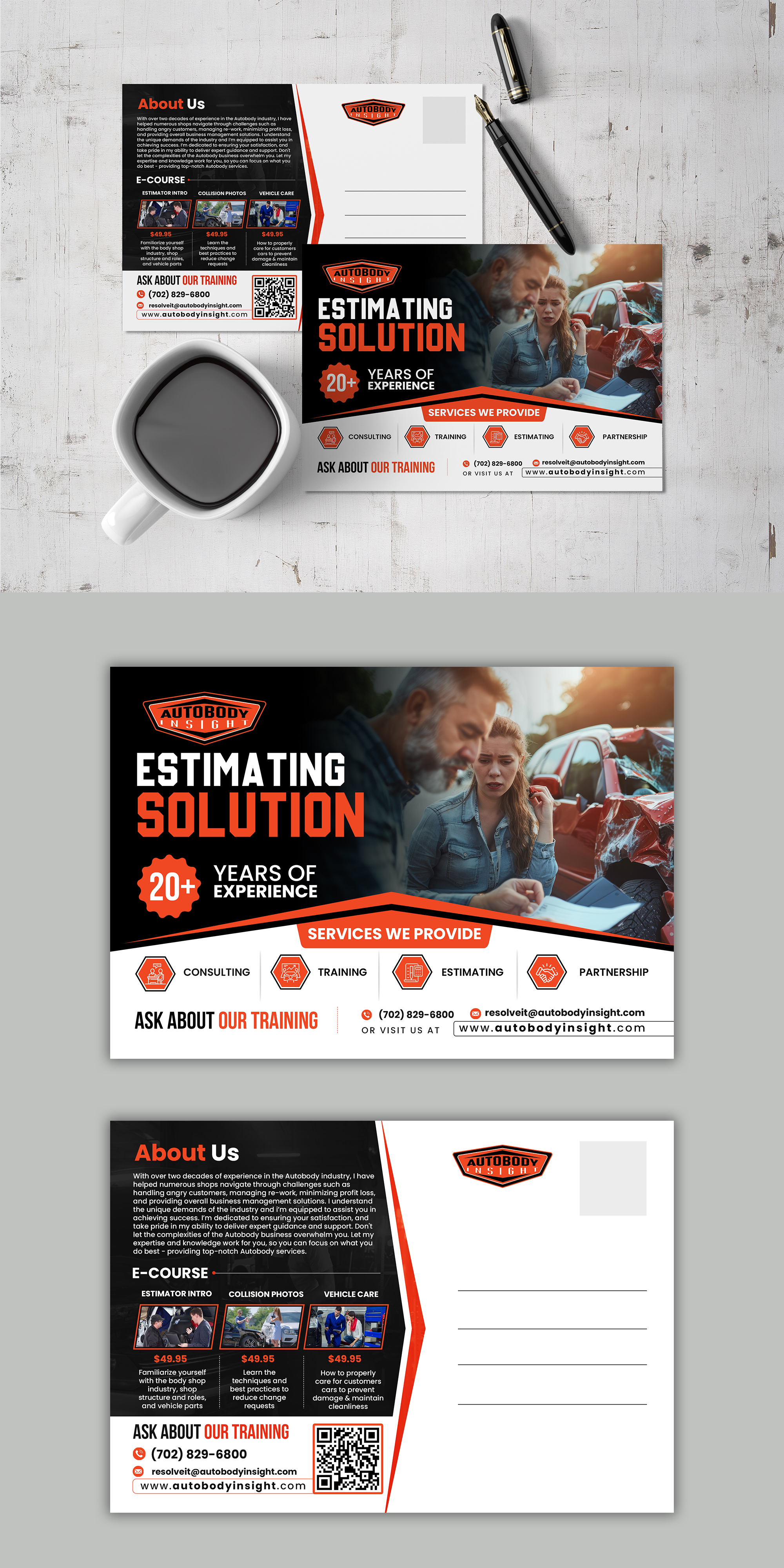 Diseño de Flyer por debdesign para Autobody Insight | Diseño #32852421