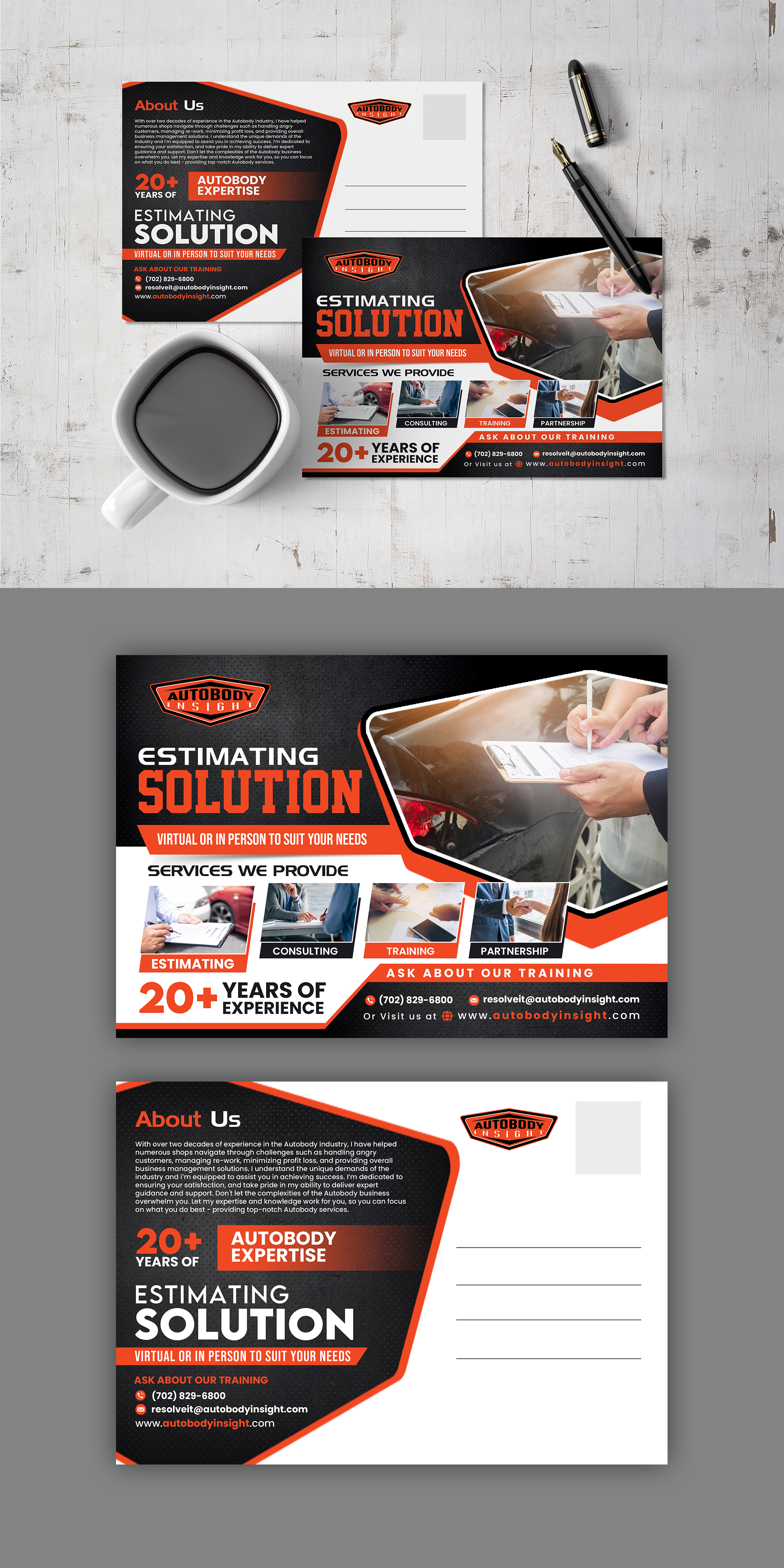 Design de Flyer par debdesign pour Autobody Insight | Design #32856409