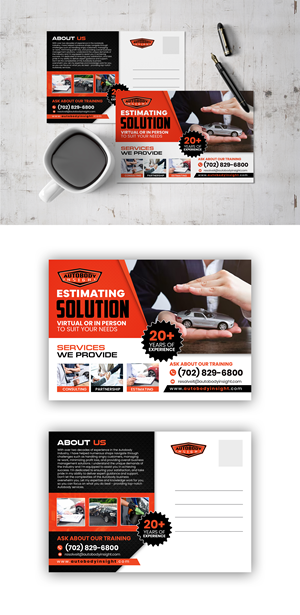 Diseño de Flyer por debdesign para Autobody Insight | Diseño: #32856548