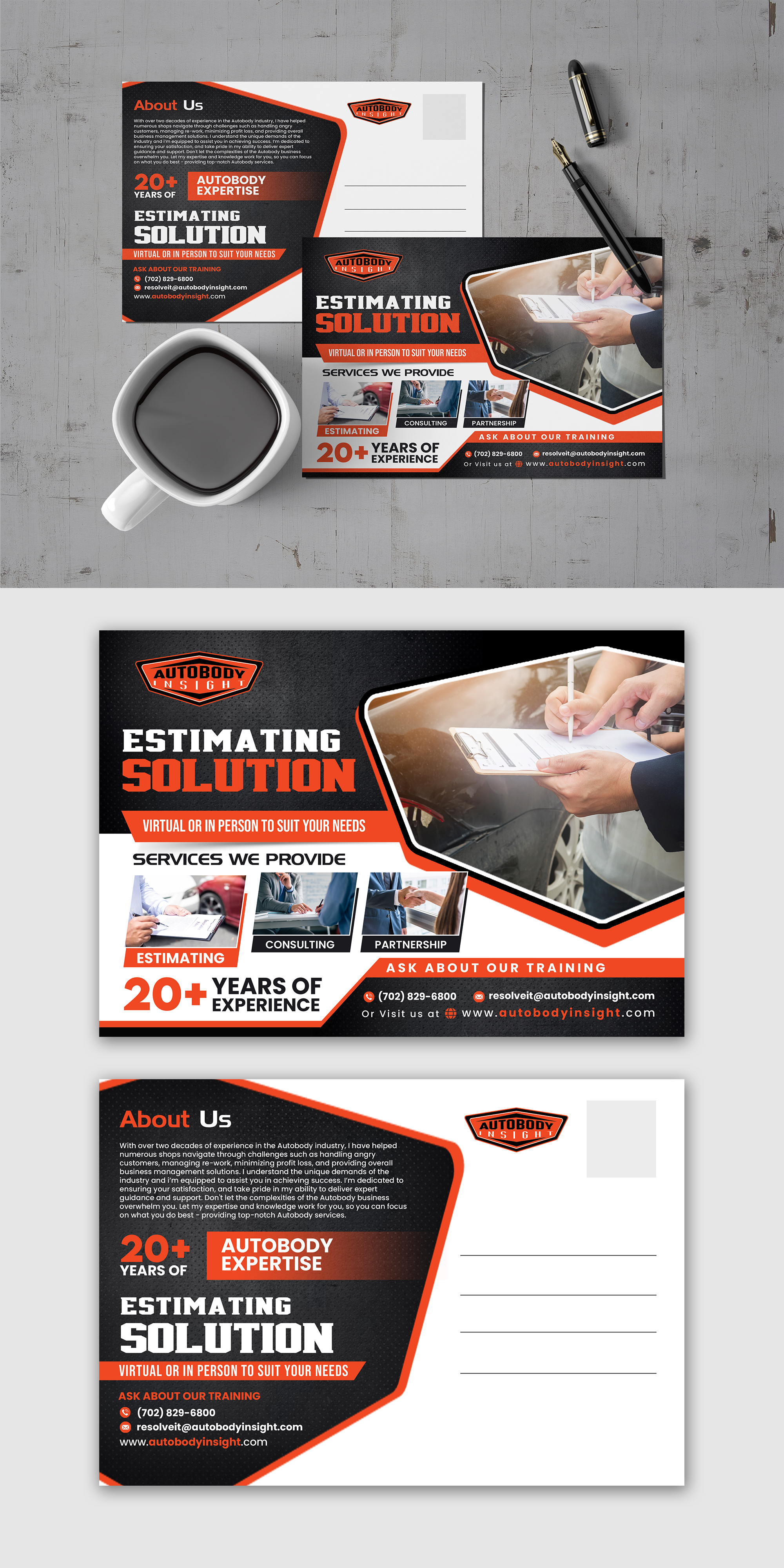 Design de Flyer par debdesign pour Autobody Insight | Design : #32862986