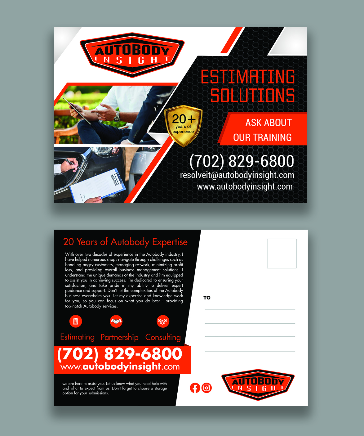 Diseño de Flyer por chandrayaan.creative para Autobody Insight | Diseño #32857251