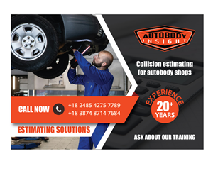 Design de Flyer par saurov pour Autobody Insight | Design : #32849630