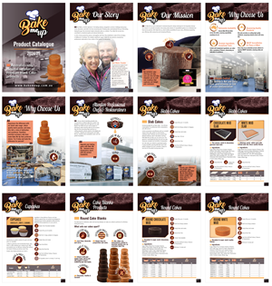Catalogue Design by LOM for Bake Me Up | Design: #32931314