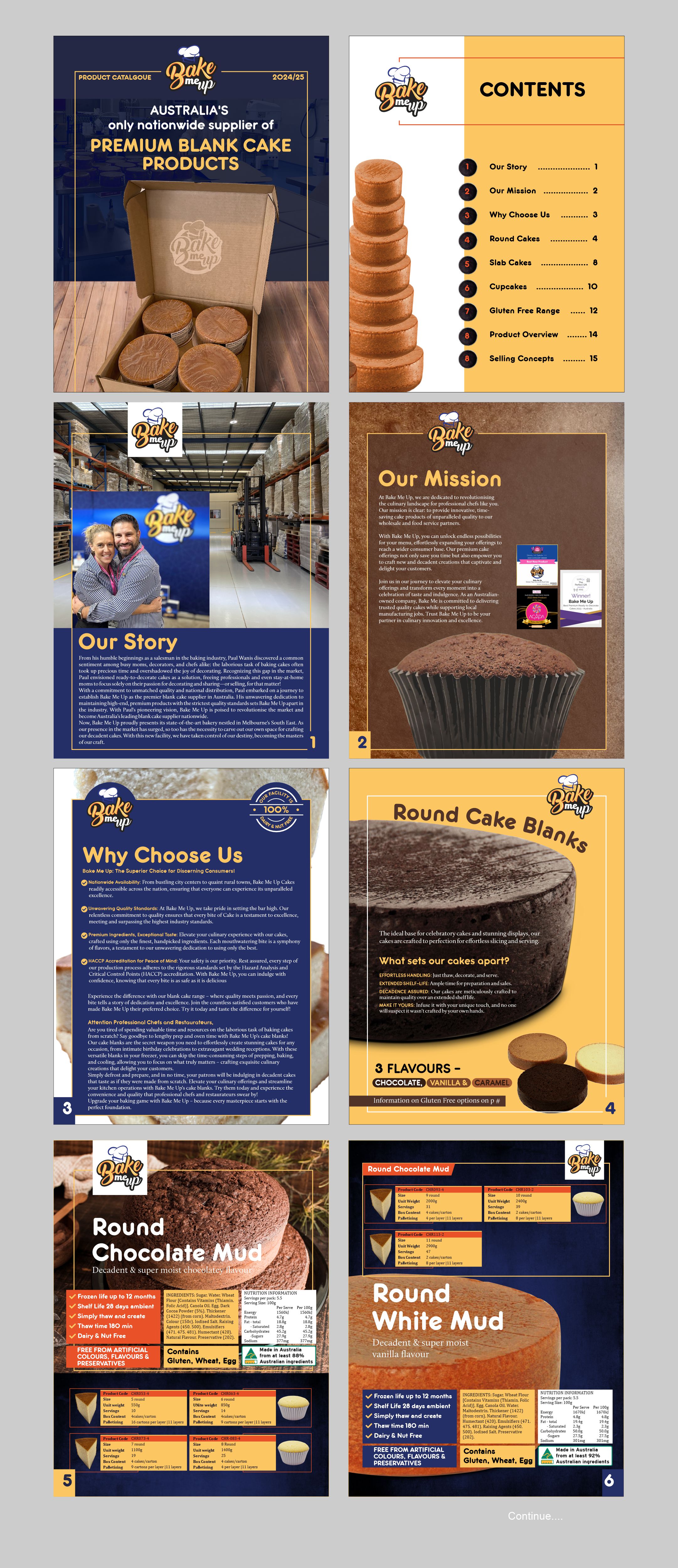 Design de Catalogue par Fine Graphics House pour Bake Me Up | Design #32892857