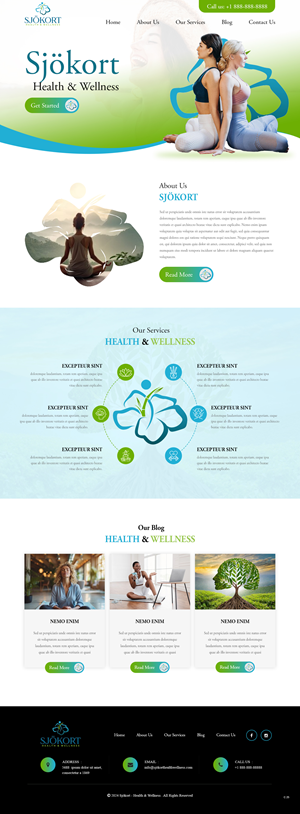 Web Design by pb for Motion Point Acupuncture  | Design: #32853033